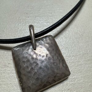 Silpada Hammered Sterling Silver Pendant